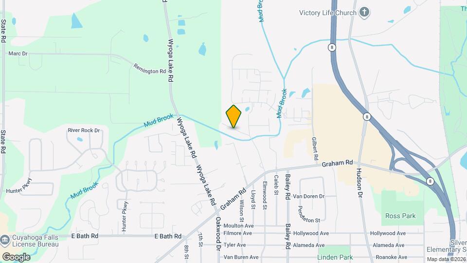 3594 Brookside Rd Map and Location Details