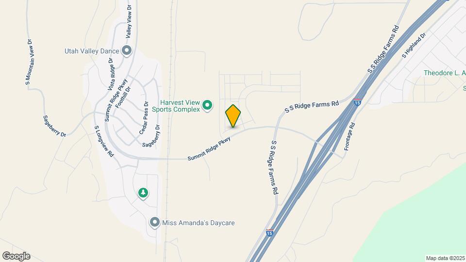 1206 Summit Ridge Pkwy Map and Location Details