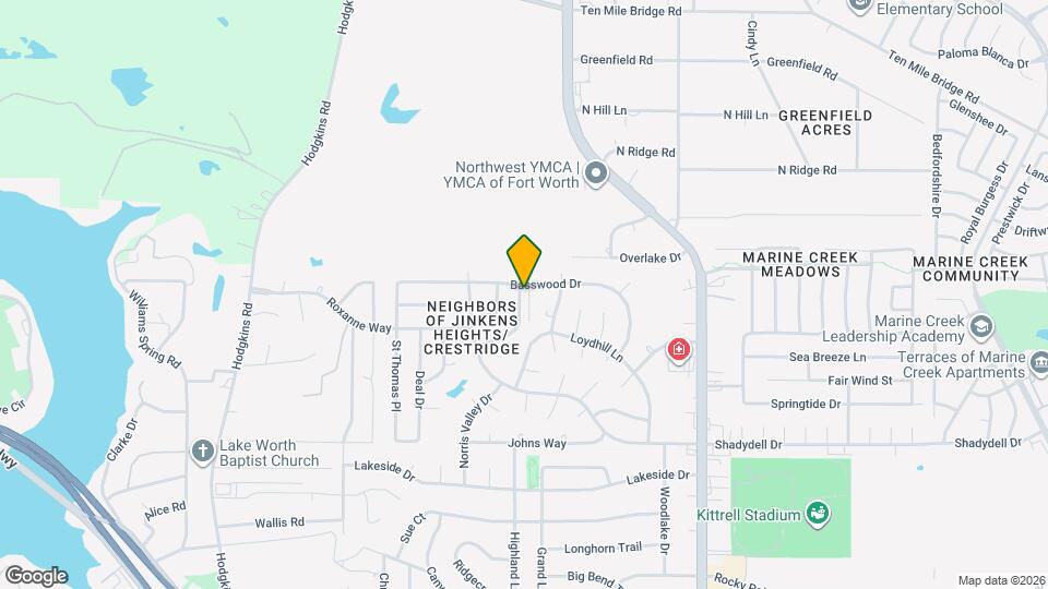 4916 Brianhill Dr, Unit B Map and Location Details