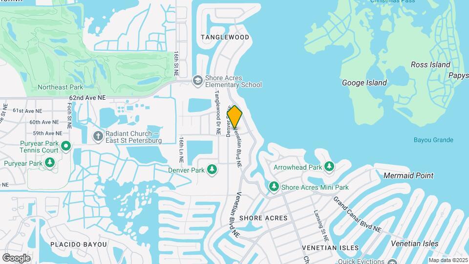 1585 Pennsylvania Ave NE Map and Location Details