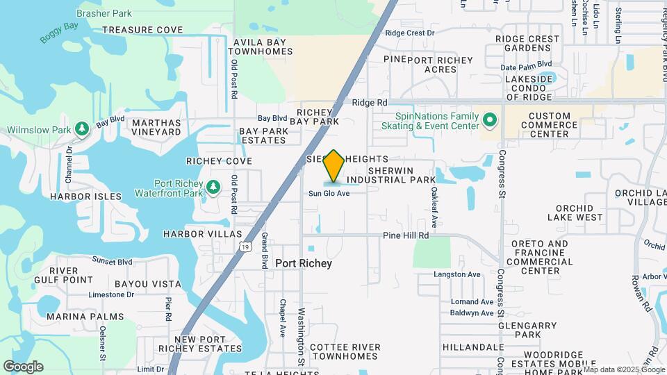 5833 Sun Glo Ave Map and Location Details