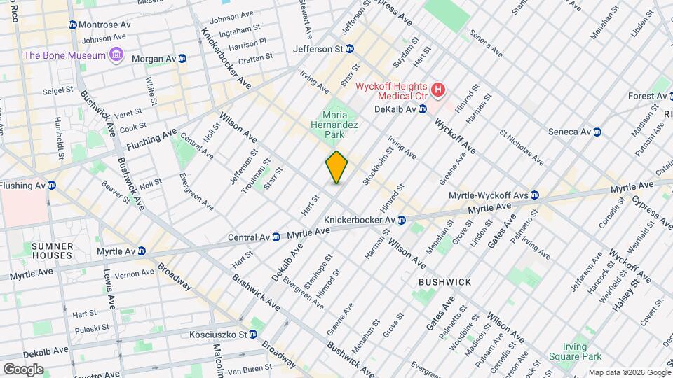 1411 Dekalb Ave, Unit 3L Mapa y Detalles de la Ubicación