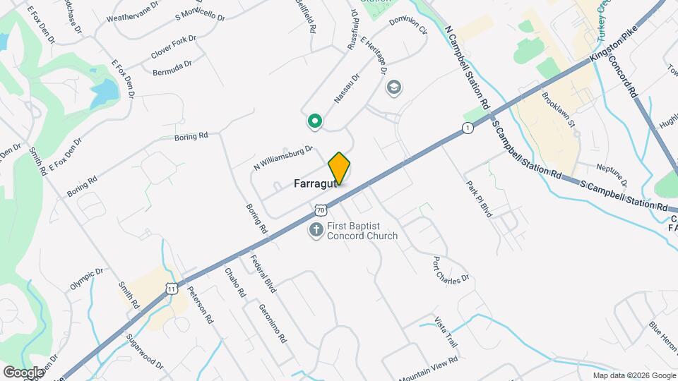 11622 S Williamsburg Dr Map and Location Details