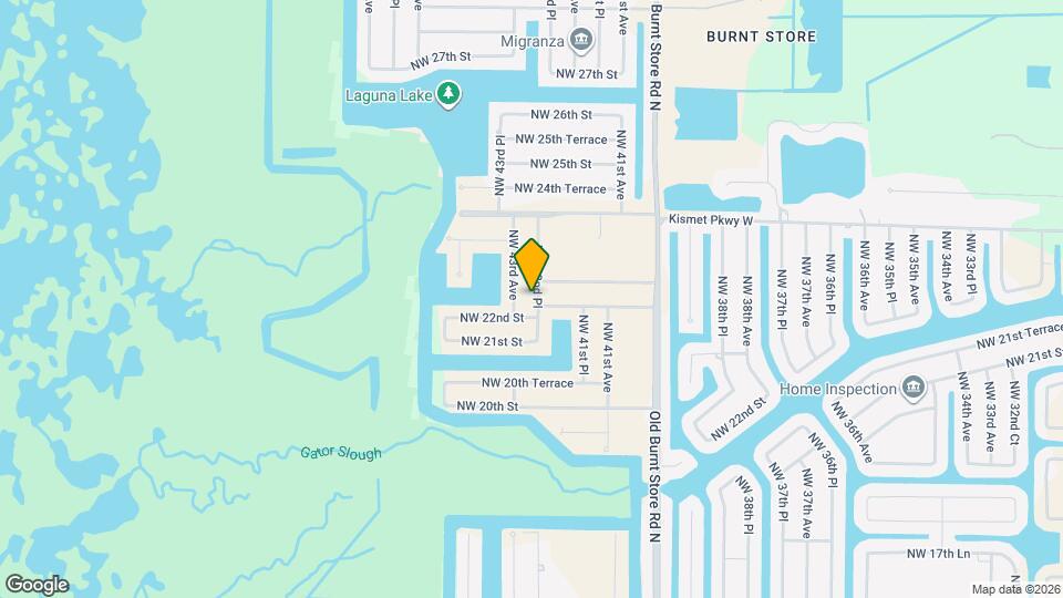 2208 NW 42nd Pl Map and Location Details