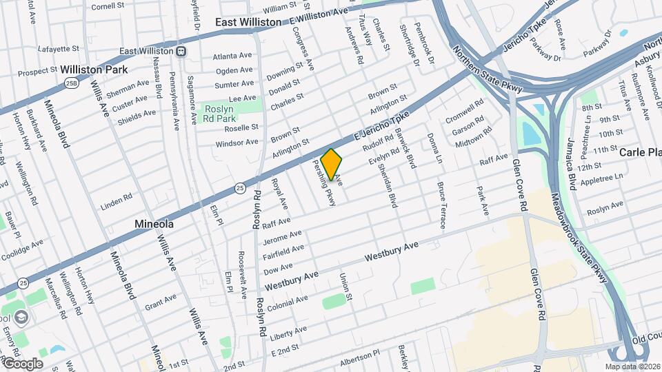 220 Pershing Pkwy Map and Location Details