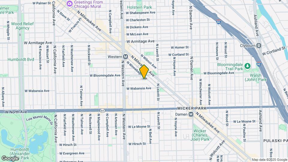 2251 W St Paul Ave Map and Location Details