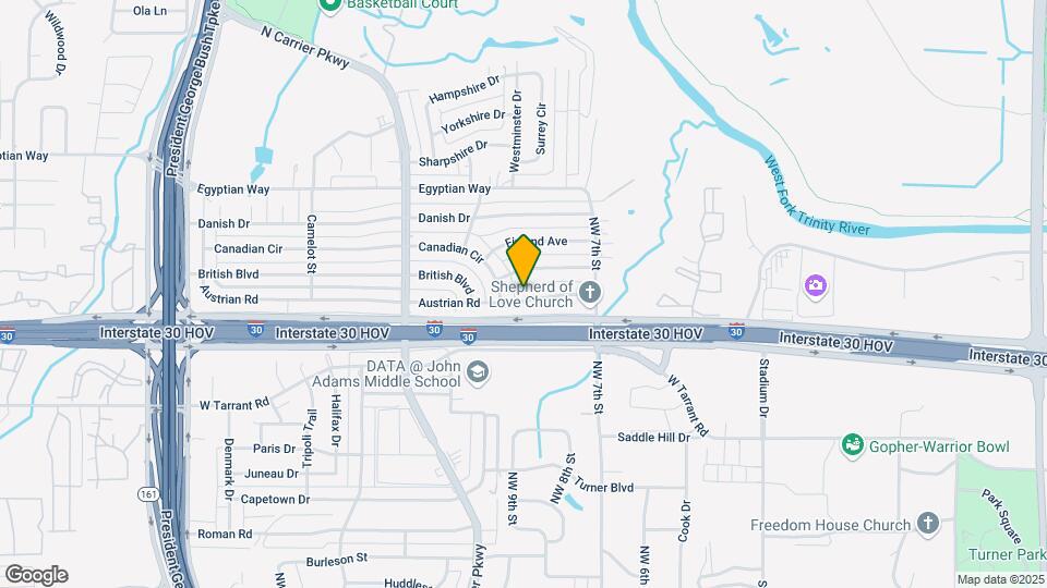 742 Austrian Rd Mapa y Detalles de la Ubicación