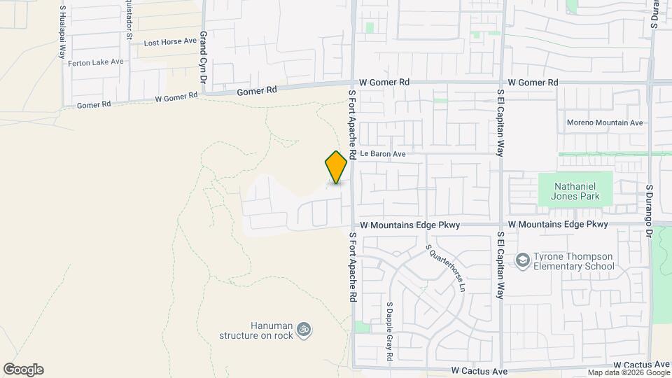 9991 Blue Rain St Map and Location Details