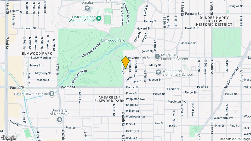 843 S 60th St Map and Location Details