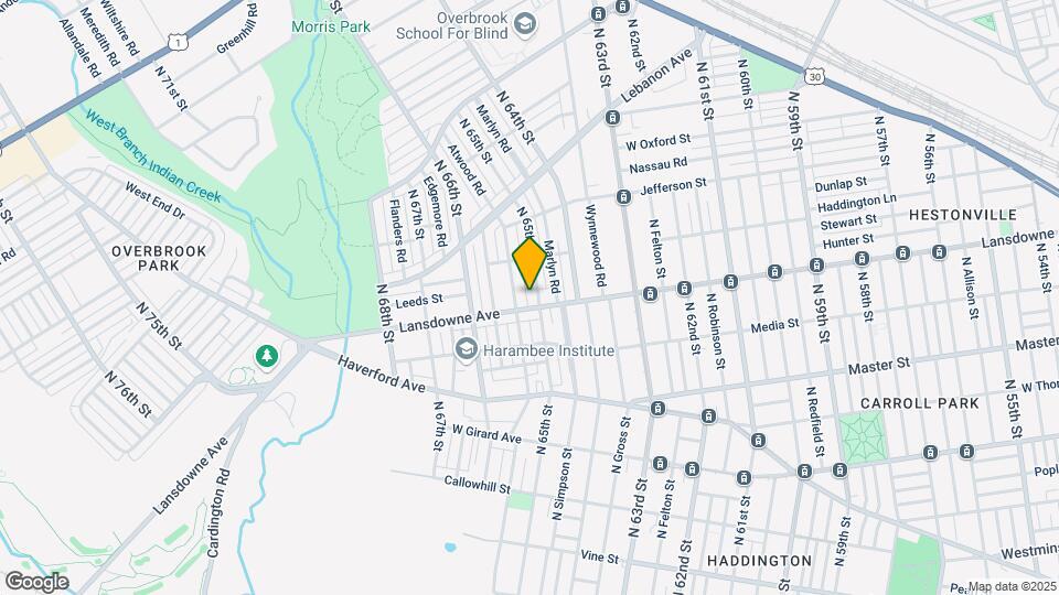 810 N 65th St Map and Location Details