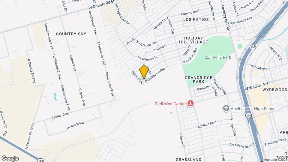 6010 Purtis Crk Dr Map and Location Details