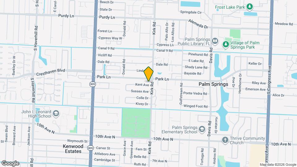 4033 Kent Ave Map and Location Details