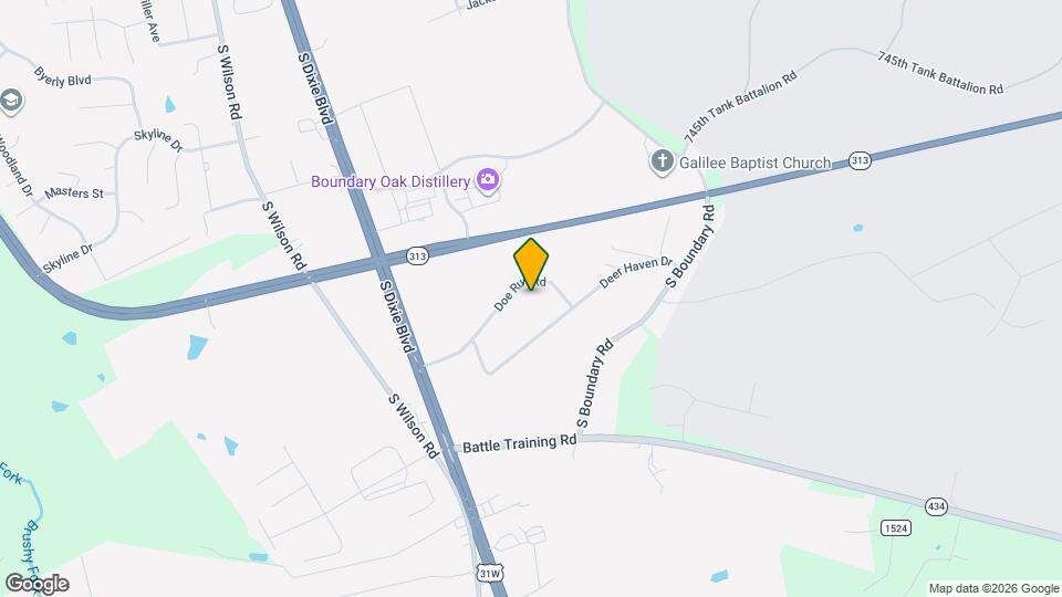 3789 Doe Run Rd Map and Location Details