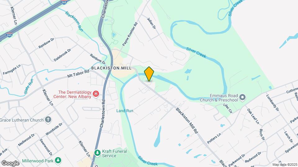 2832 Blackiston Mill Rd Map and Location Details