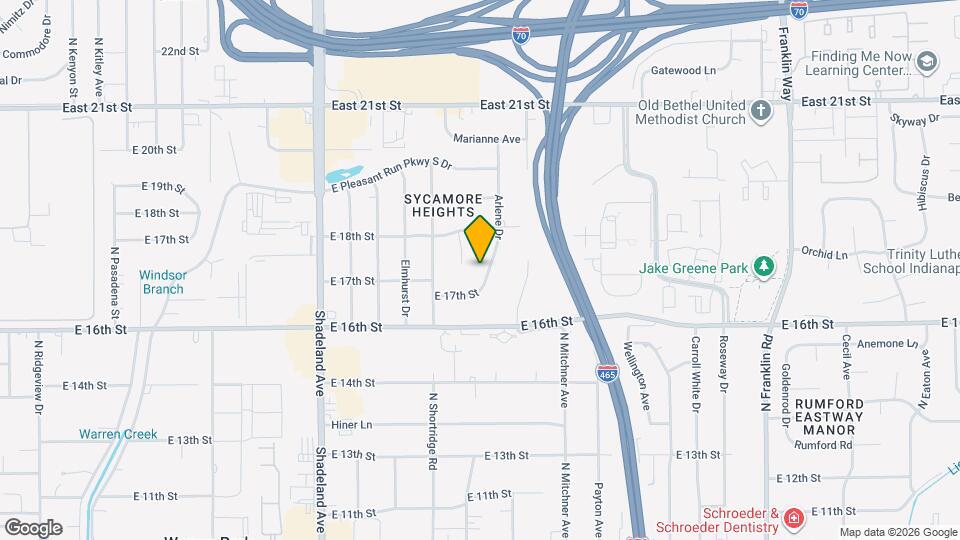 1722 Arlene Dr Map and Location Details