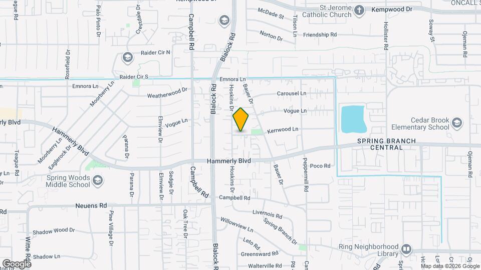 9448 Kerrwood Ln Map and Location Details