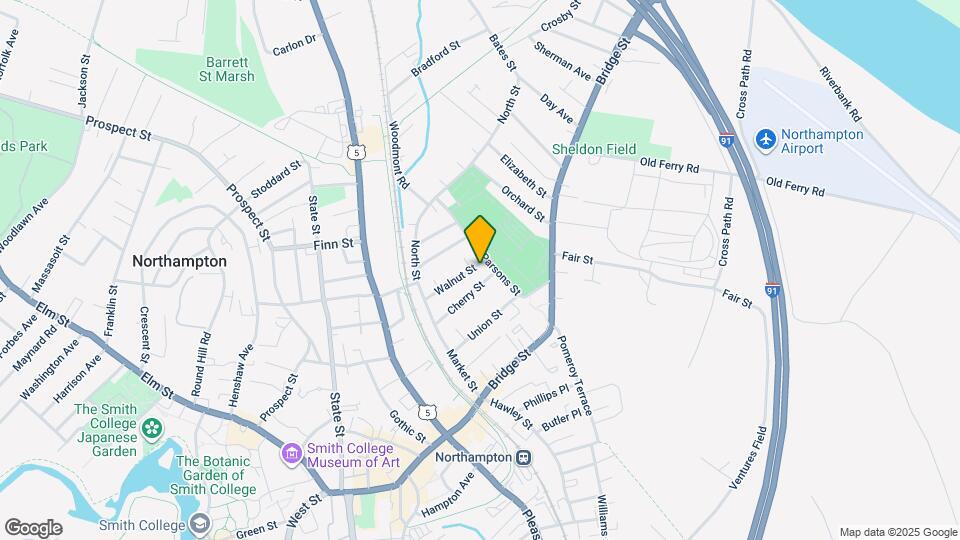 49 Walnut St, Unit 1 Map and Location Details