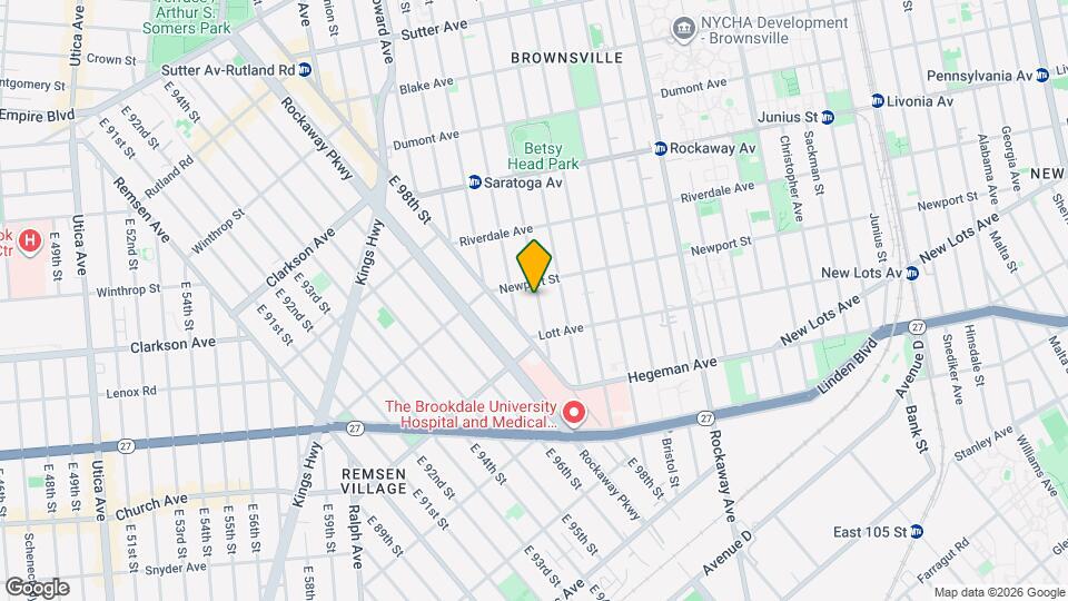 2274 Strauss St Map and Location Details