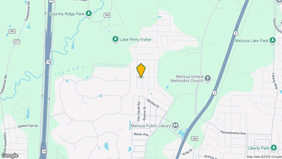 3805 Bastrop St Map and Location Details