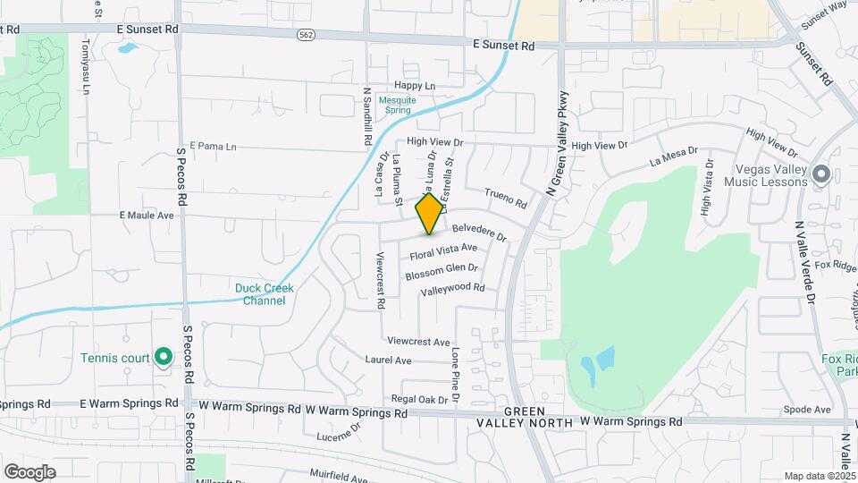 3139 Belvedere Dr Map and Location Details