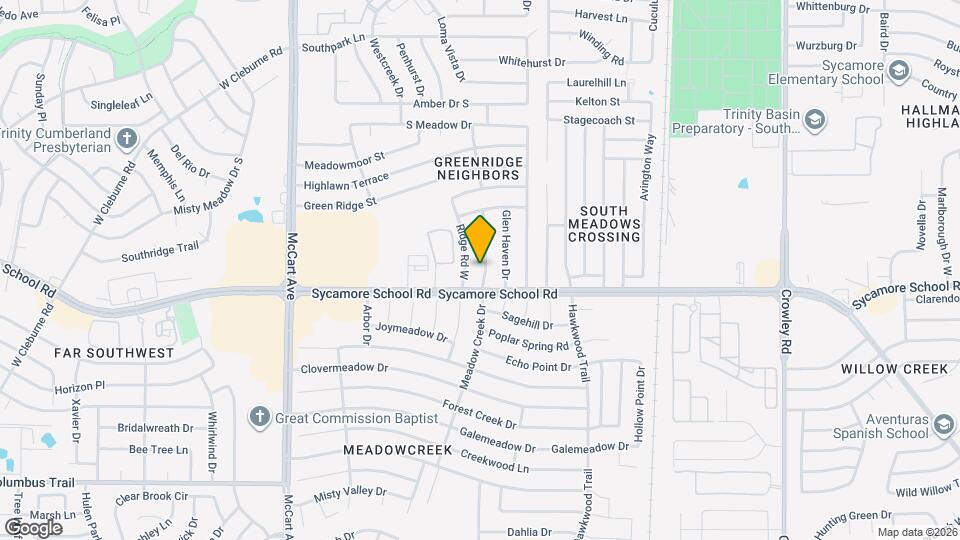 7420 Meadow Creek Dr Map and Location Details