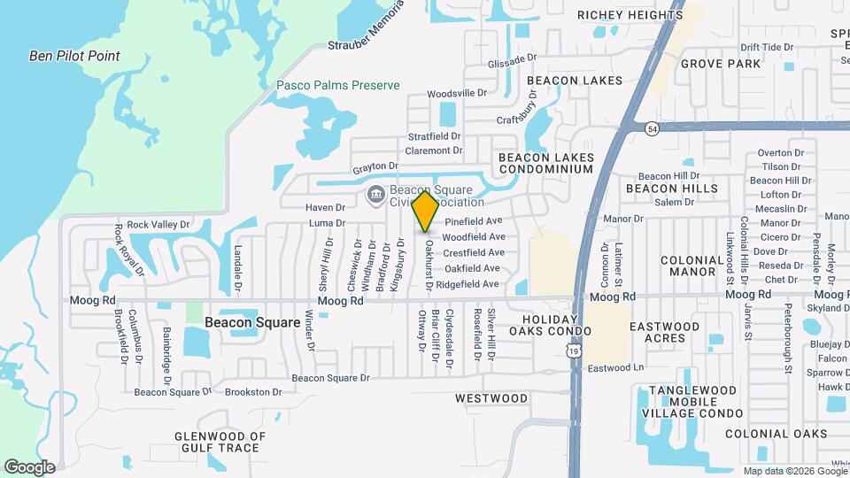 3643 Oakhurst Dr Map and Location Details