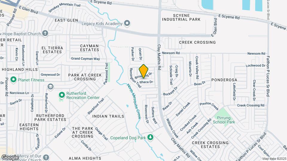 2325 Ithaca Dr Map and Location Details