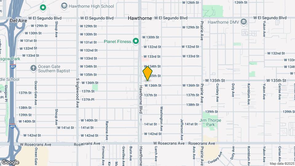 4381 W 136th St Map and Location Details