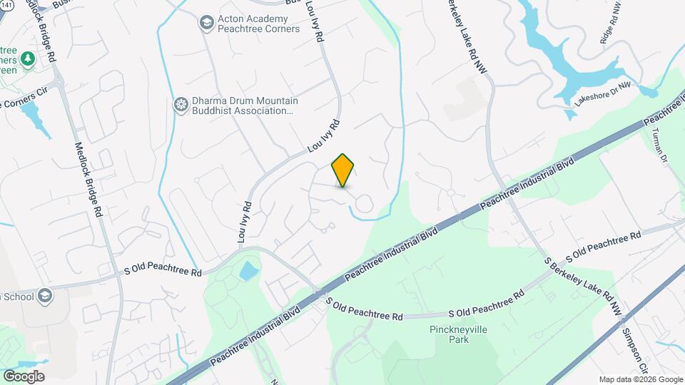 3272 Pomarine Ln NW Map and Location Details