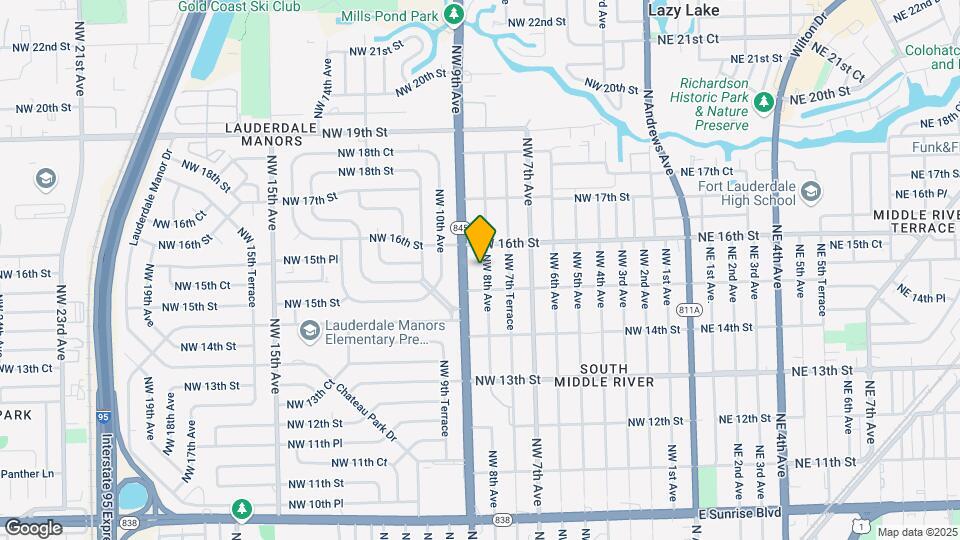1519-1521 NW 8th Ave Mapa y Detalles de la Ubicación