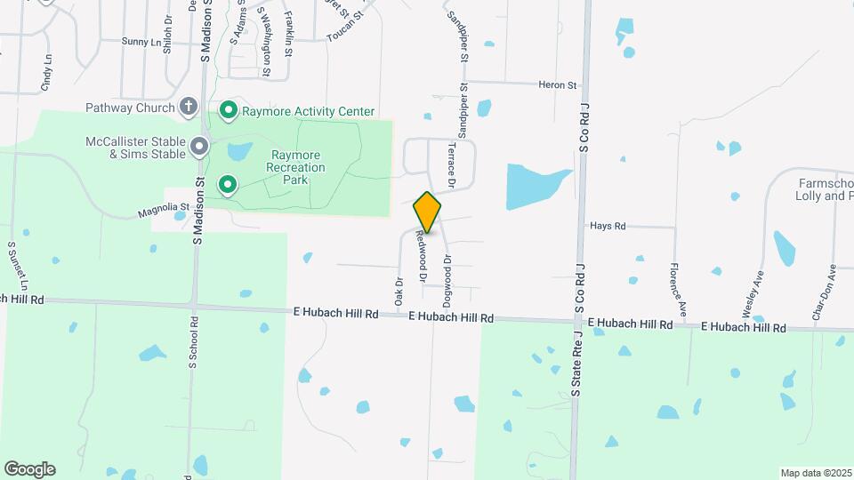 1003 Redwood Dr Map and Location Details