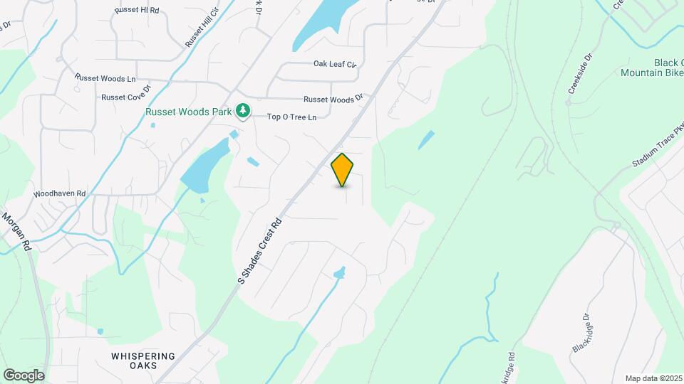 6209 Shades Pointe Ln Mapa y Detalles de la Ubicación