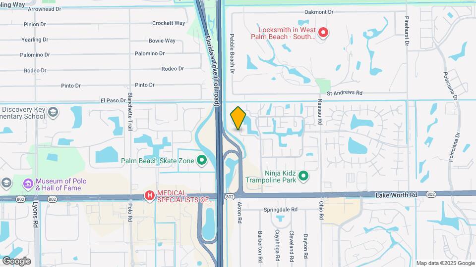 7903 Willow Springs Dr Map and Location Details