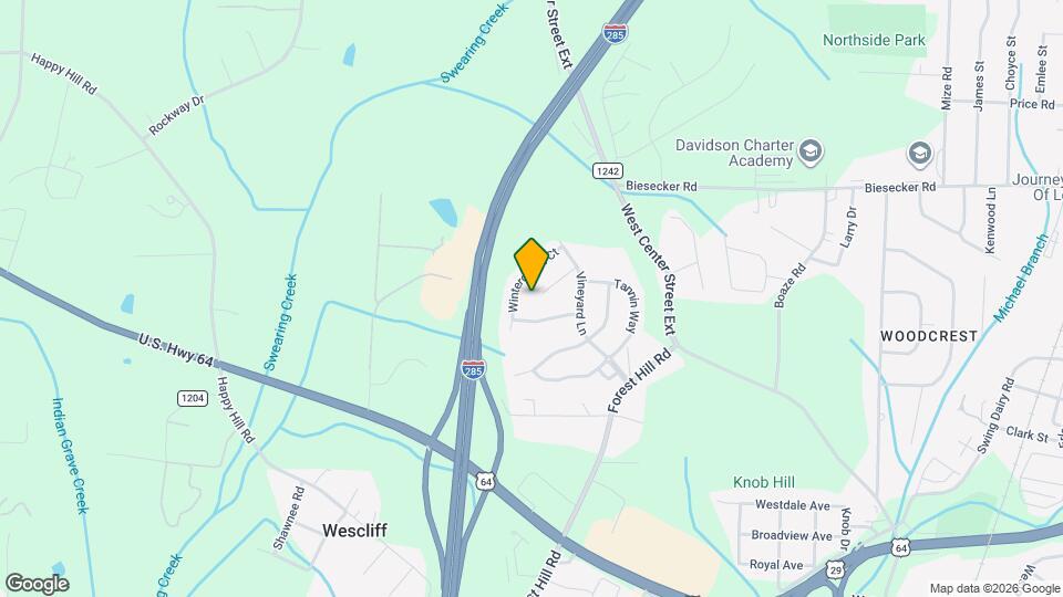 124 Fining Court Map and Location Details