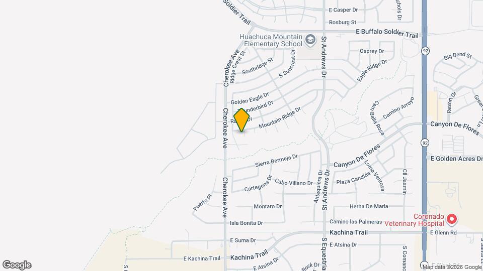 3630 River Rock Ct Map and Location Details