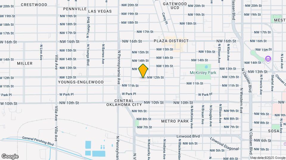 1916 NW 12th St Map and Location Details