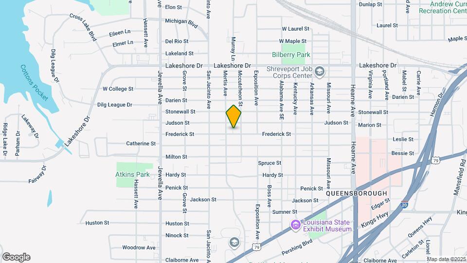 3320 Frederick St Map and Location Details