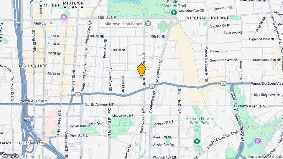 724 Charles Allen Dr NE Map and Location Details