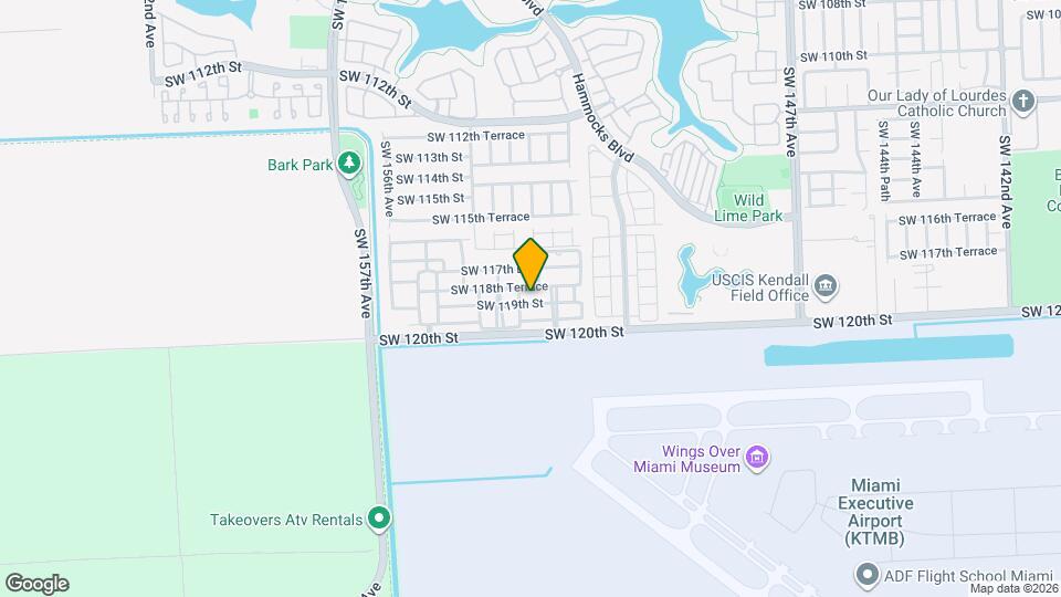 15305 SW 119th St Map and Location Details