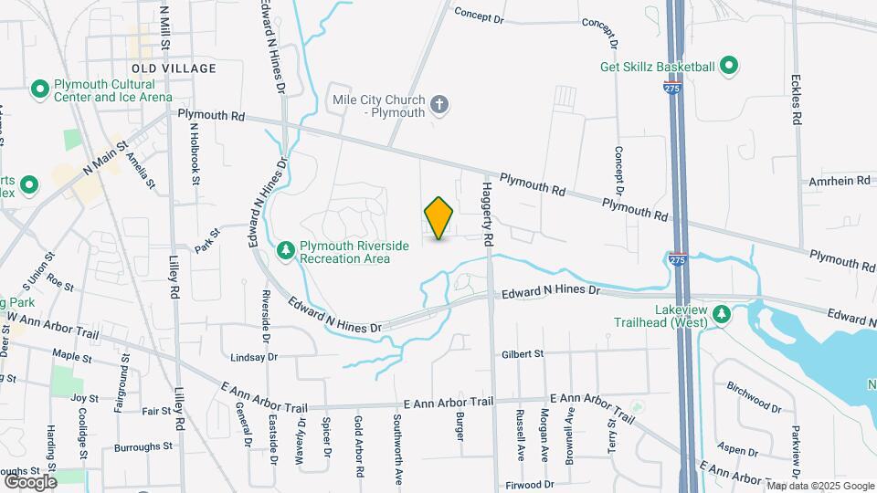 Plymouth Park Apartments 55+ Map and Location Details
