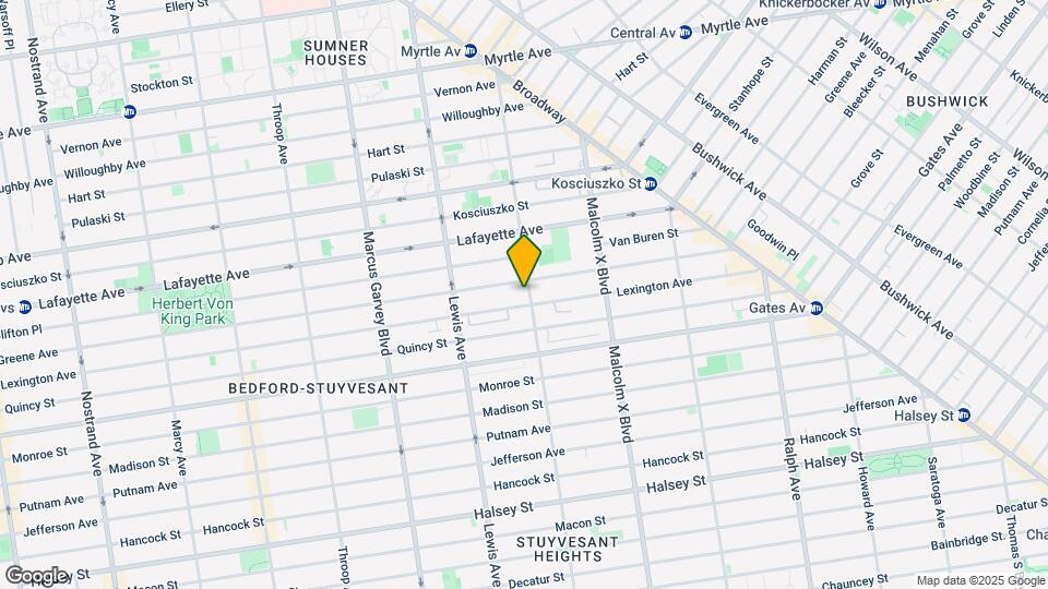 160 Stuyvesant Ave Map and Location Details