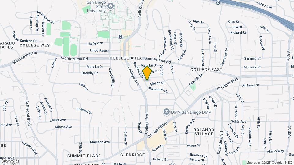 4923 Rockford Dr Map and Location Details