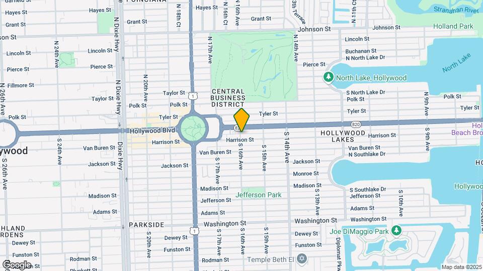 1555 Harrison Street, Unit #4 Map and Location Details