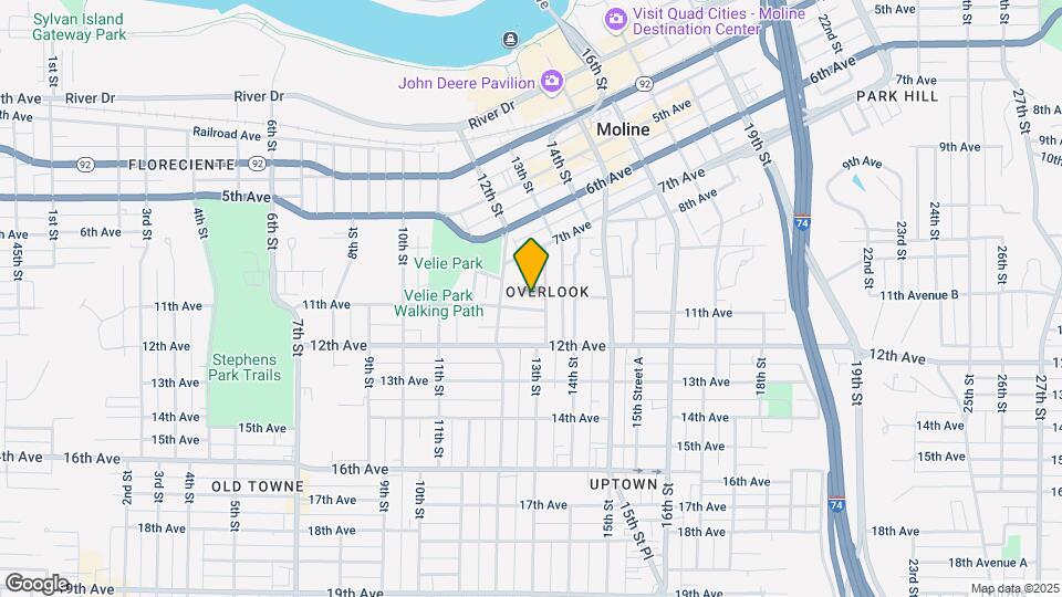 1231 11th Ave Map and Location Details