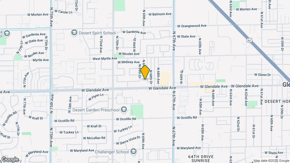 6857 W Glenn Dr Map and Location Details