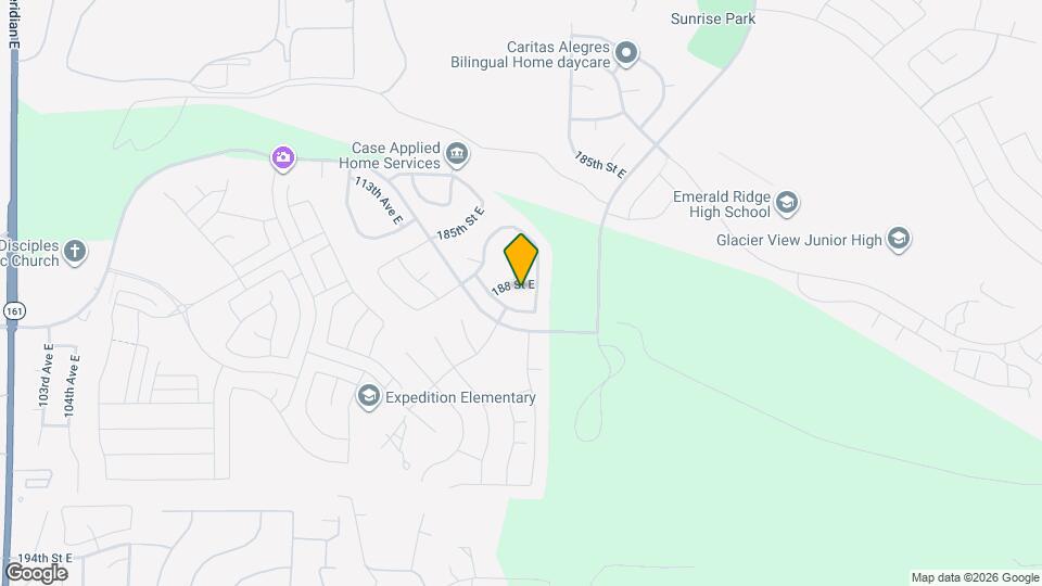 11610 188th St E Map and Location Details