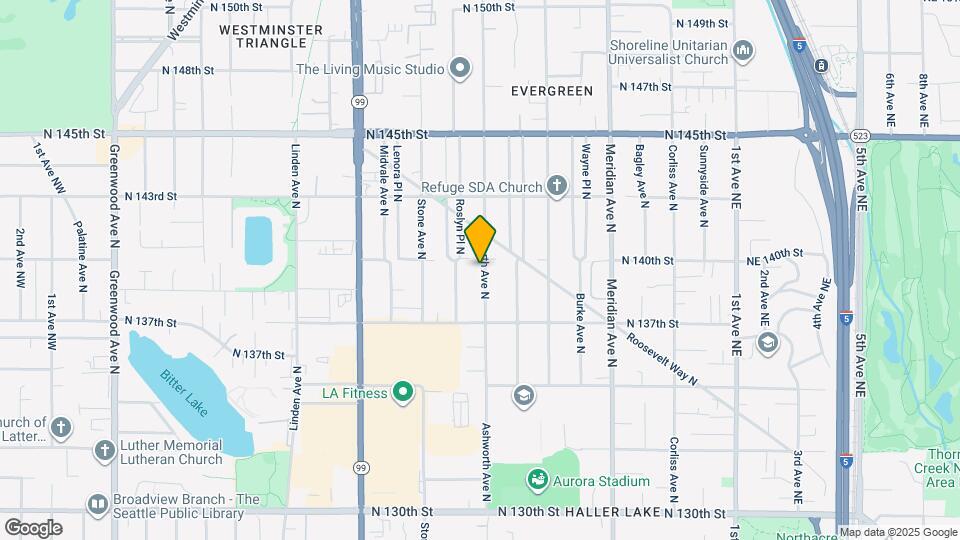 13753 Ashworth Ave N Map and Location Details