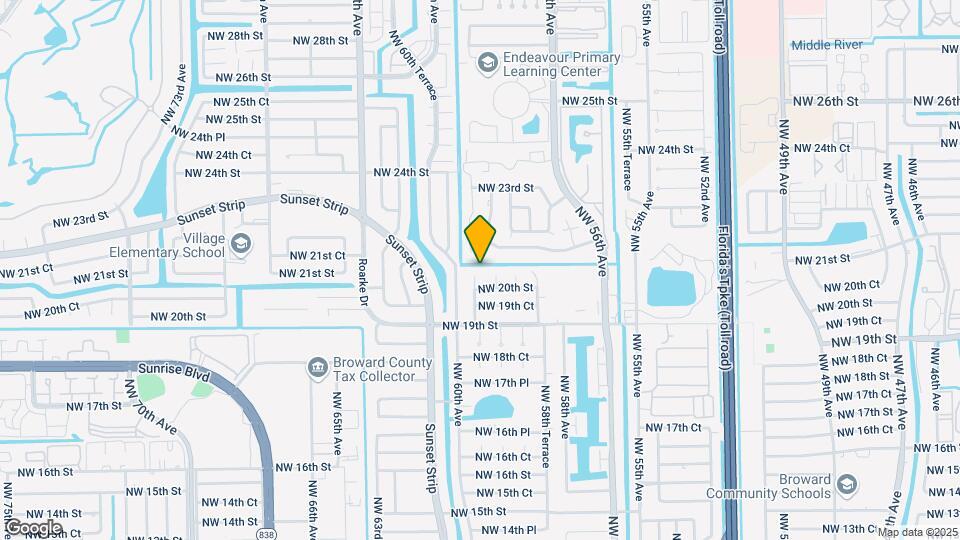 2020 NW 59th Way Mapa y Detalles de la Ubicación