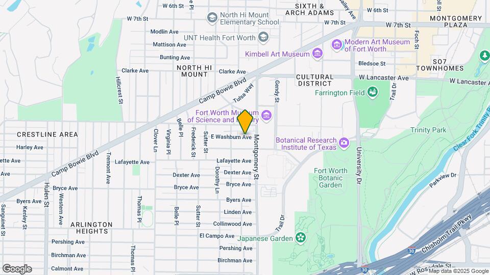 3643 E Washburn Ave Map and Location Details