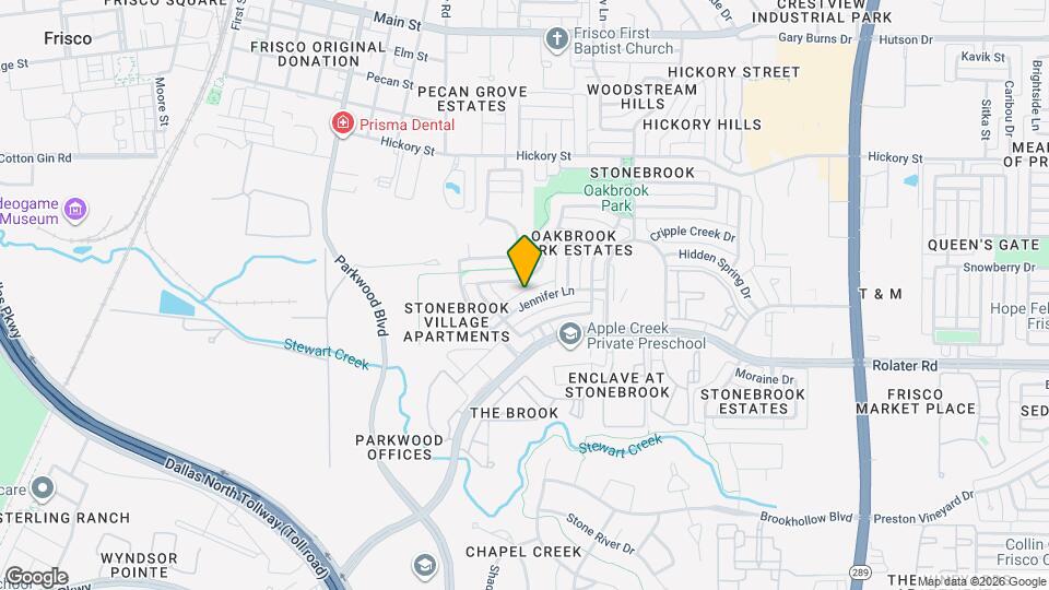 7616 Jennifer Ln Map and Location Details